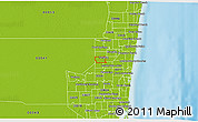 Physical 3D Map of ZIP code 33321