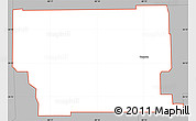 Gray Simple Map of ZIP code 33321