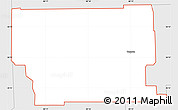 Silver Style Simple Map of ZIP code 33321