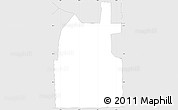Silver Style Simple Map of ZIP code 33331