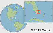 Savanna Style Location Map of ZIP code 33334