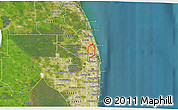 Satellite 3D Map of ZIP code 33410