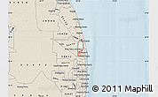 Classic Style Map of ZIP code 33410
