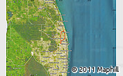 Satellite Map of ZIP code 33410