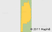 Savanna Style Simple Map of ZIP code 33410