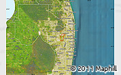 Satellite Map of ZIP code 33413