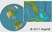 Satellite Location Map of ZIP code 33428
