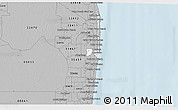 Gray 3D Map of ZIP code 33462