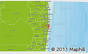 Physical 3D Map of ZIP code 33462