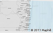 Silver Style 3D Map of ZIP code 33462