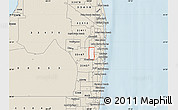 Classic Style Map of ZIP code 33463