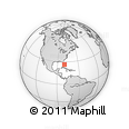 Outline Map of ZIP Code 33463