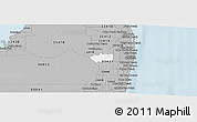 Gray Panoramic Map of ZIP code 33467