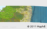 Satellite Panoramic Map of ZIP code 33467