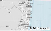 Silver Style 3D Map of ZIP code 33484