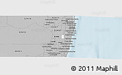 Gray Panoramic Map of ZIP code 33484