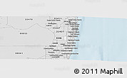 Silver Style Panoramic Map of ZIP code 33484
