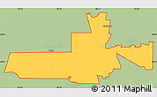 Savanna Style Simple Map of ZIP code 33523, cropped outside