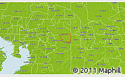 Physical 3D Map of ZIP code 33566