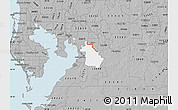 Gray Map of ZIP code 33569