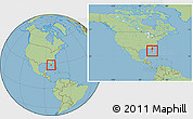 Savanna Style Location Map of ZIP code 33570, within the entire country