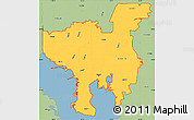 Savanna Style Simple Map of ZIP codes starting with 336