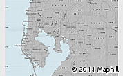Gray Map of ZIP code 33602