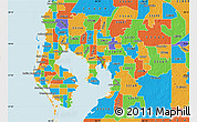 Political Map of ZIP code 33602