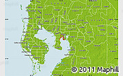 Physical Map of ZIP code 33606