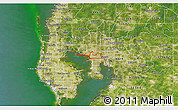 Satellite 3D Map of ZIP code 33607