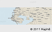 Classic Style Panoramic Map of ZIP code 33607