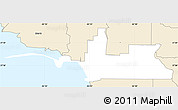 Classic Style Simple Map of ZIP code 33607