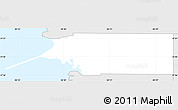 Silver Style Simple Map of ZIP code 33609