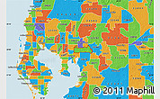 Political Map of ZIP code 33610