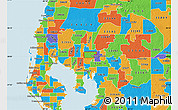 Political Map of ZIP code 33612