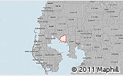 Gray 3D Map of ZIP code 33615