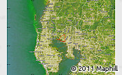 Satellite Map of ZIP code 33615