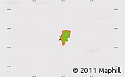 Physical Map of ZIP code 33619, cropped outside