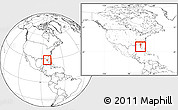 Blank Location Map of ZIP code 33647, within the entire country