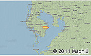 Savanna Style 3D Map of ZIP code 33703