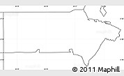 Blank Simple Map of ZIP code 33703