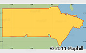 Savanna Style Simple Map of ZIP code 33703