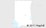 Silver Style Simple Map of ZIP code 33772