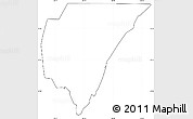 Blank Simple Map of ZIP code 33777, cropped outside