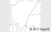 Blank Simple Map of ZIP code 33777, no labels