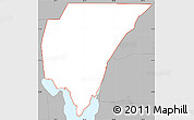 Gray Simple Map of ZIP code 33777