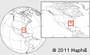 Blank Location Map of ZIP code 33778, highlighted state, within the entire country