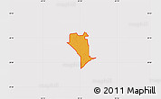 Political Map of ZIP code 33809, cropped outside