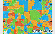 Political Map of ZIP code 33809