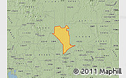 Savanna Style Map of ZIP code 33809